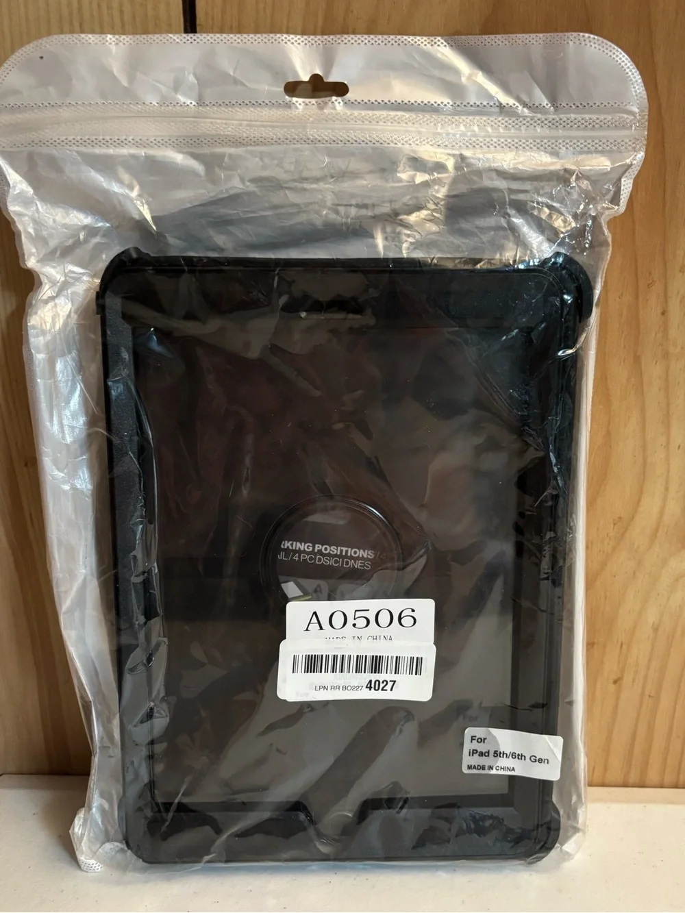 iPad 5th/6th Generation Heavy Duty Protective Case – Black